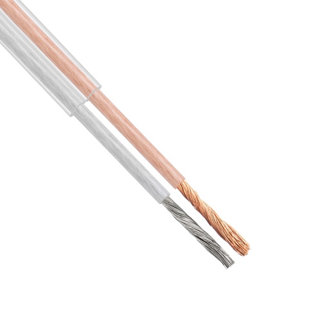 HiFi 15AWG Transparent Speaker Cable Gold/Silver 99.99% OFC Copper High End Twisted Pair PVC Jacket Car Audio Home Microphone