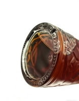 Vente flash - Bouteilles rondes en verre personnalisables avec finition mate/givrée pour la tequila, le gin, la vodka, le whisky, le brandy, les spiritueux, les liqueurs