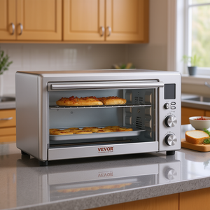 Horno de Convección Vevor de Sobremesa, 28L, 1800W, 10 en 1, Tostadora y Horno para Uso Doméstico - Product Image 2