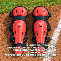 Protège-tibias de baseball YumuQ pour jeunes et adultes, résistants aux impacts, avec logo personnalisé, fabrication OEM