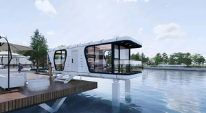 منزل فاخر مسبق الصنع ، منزل حاوية منزل جاهز الصنع جاهز للتأجير الفندقي سريع التجميع - Product Image 5