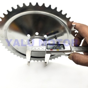 Bicicletta elettrica motore a benzina #410 52 T nuovo speciale-a forma di Corona Sinistra Ebike kit 52 denti non hanno bisogno di togliere il freno a disco - Product Image 5