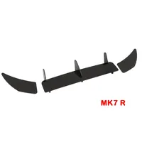 Déflecteur de pare-chocs arrière pour VW Golf MK6 MK7 MK7.5 GTI / R