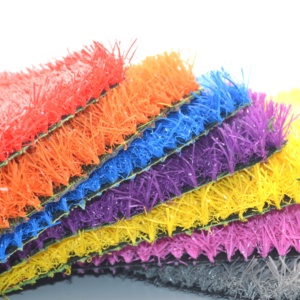 Suministros de césped <span class=keywords><strong>artificial</strong></span> de colores XIAOU para decoración de paisajes interiores y exteriores - Product Image 3