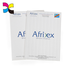 <strong>Custom</strong> A4 A5 Offset Paper <strong>Document</strong> Presentation <strong>Folder</strong> With Two Pocket Fast Delivery For Advertising Promotion - Product Image 3