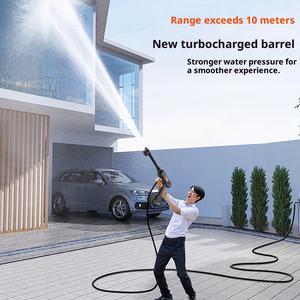 Lavadora a presión inalámbrica portátil Eléctrica 21V Batería de litio Lavado de autos de alta presión - Product Image 5