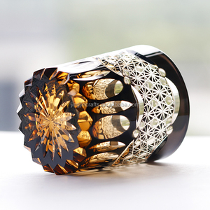 Verres à <span class=keywords><strong>whisky</strong></span> de style japonais Edo Kriko, nouveau design, gravure à la main, <span class=keywords><strong>verre</strong></span> à liqueur noire, gravure de couleur, <span class=keywords><strong>verre</strong></span> à <span class=keywords><strong>whisky</strong></span> - Product Image 4