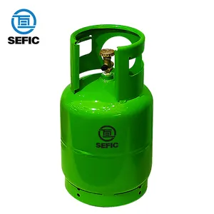 Umwelt freundliches Kältemittel gas 99,99% hochreines R134a Verkauf mit 12L Nachfüll zylinder