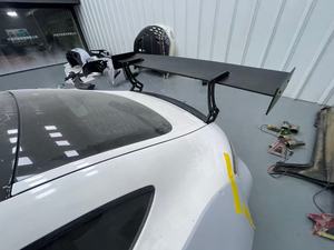 Nouveau spoiler de style GT3 en fibre de carbone amélioré pour Mercedes-Benz <span class=keywords><strong>AMG</strong></span> GT <span class=keywords><strong>GTC</strong></span> GTS GTR - Product Image 2