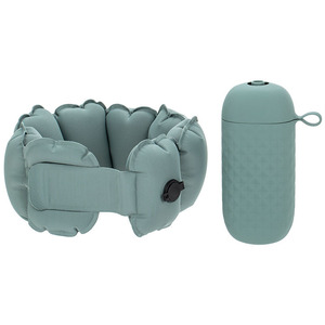 Inflatable U-<b>Shaped</b> Neck <b>Pillow</b> Portable Travel Cushion USB Powered Foldable Support For Home And Commercial Use - Product Image 2