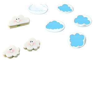 Cloud Shaped Plastic <b>Cookie</b> Cutters For Cake Decorating And Fondant Molding <b>Tools</b> - Product Image 5