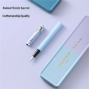 <span class=keywords><strong>CARAN</strong></span> <span class=keywords><strong>D</strong></span>'<span class=keywords><strong>ACHE</strong></span> Paul Smith Collaboration 849 – Stylo à <span class=keywords><strong>encre</strong></span> métallique 0,5 mm, pour hommes et femmes, haut de gamme, pour le bureau, les étudiants, cadeau - Product Image 3
