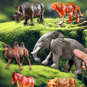 Set de Juguetes de Dinosaurios de PVC Suave, Tiranosaurio Rex, <span class=keywords><strong>Triceratops</strong></span>, Escala 1/12, con Caja de Almacenamiento, para Niños de 25 a 36 Meses - Product Image 6