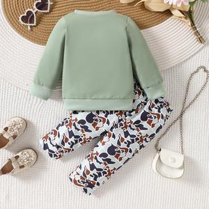 Automne Western enfant en bas âge bébé garçons survêtement tenue canard camouflage sweat survêtement pantalon 2 pièces Camo bébé garçons survêtement ensemble de vêtements - Product Image 6