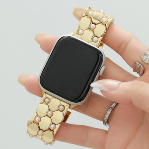 Bracelets de montre élégants et populaires en acier inoxydable, confortables et solides, compatibles avec <span class=keywords><strong>Apple</strong></span> <span class=keywords><strong>Watch</strong></span> Series 7 41 mm 45 mm - Product Image 2