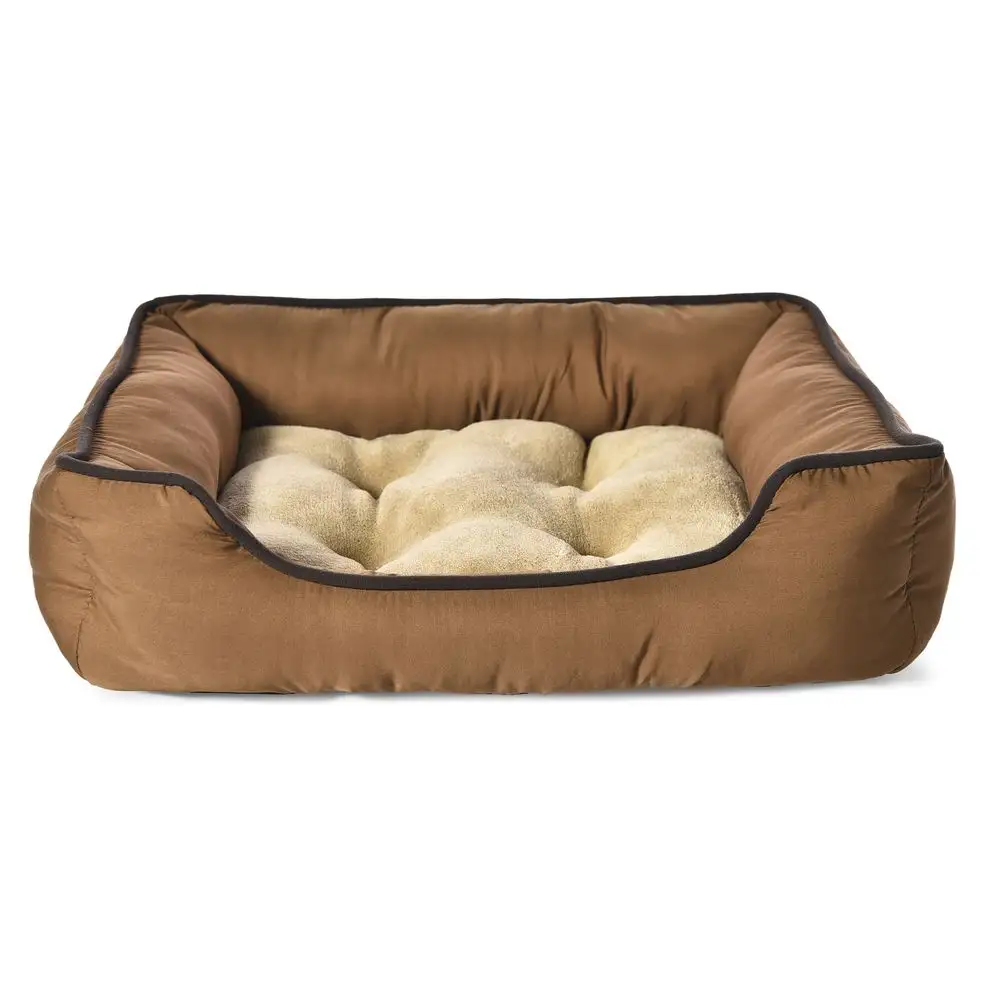 공장 저렴한 가격 하이 퀄리티 멀티 선택 애완 동물 따뜻한 봉제 침대 광장 개 침대