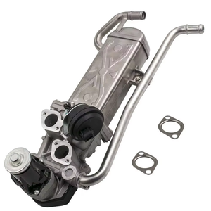 Valvola EGR con Radiatore per VW <span class=keywords><strong>Polo</strong></span> Audi A1 Seat Ibiza Skoda <span class=keywords><strong>1.6</strong></span> <span class=keywords><strong>TDI</strong></span> 03L131512AS 03L131512AN 03L131512BH - Product Image 1