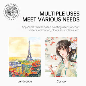 Rubens Wholesale Nouveau Tube d'Emballage 14 Couleurs Tube Individuel 5ML Ensemble d'Aquarelles Opera Kit de Pigments Liquides de Peinture de Haute Qualité - Product Image 6