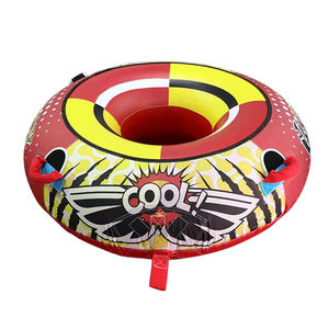 Tube d'eau gonflable 1 personne, cavalier, bateau, surf, bateau, Tube unique classique, Tube remorquable - Product Image 6