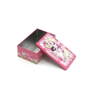 Original New Design 3D Pattern Christmas Cartoon <strong>Rectangular</strong> <strong>Tin</strong> <strong>Biscuit</strong> Box Halloween Gift Box Chocolate <strong>Tin</strong> - Product Image 3