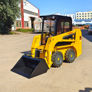 कारखाने प्रत्यक्ष बिक्री के लिए क्रॉलर इंजन पंप और पीएलसी के साथ छोटे कृषि मिनी स्किड स्टीड लोडर - Product Image 2