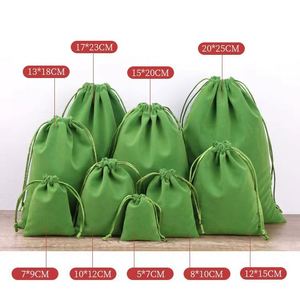 ถุงกำมะหยี่ขนาด 7*9 ซม. 8*10 ซม. แบบกำหนดเองได้; ถุงกำมะหยี่ขายส่ง 12 สี สำหรับใส่เครื่องประดับ - Product Image 3