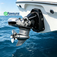 Système de propulsion électrique par jet d'eau pour bateaux 10-50 CV – Kit de conversion EV pour bateau à moteur avec propulseur à jet d'eau