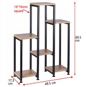 <span class=keywords><strong>Escalera</strong></span> <span class=keywords><strong>de</strong></span> hierro estilo <span class=keywords><strong>madera</strong></span> soporte para plantas estante <span class=keywords><strong>de</strong></span> flores <span class=keywords><strong>de</strong></span> pie con pies <span class=keywords><strong>de</strong></span> nivelación para sala <span class=keywords><strong>de</strong></span> estar estante <span class=keywords><strong>de</strong></span> exhibición <span class=keywords><strong>de</strong></span> macetas múltiples - Product Image 3