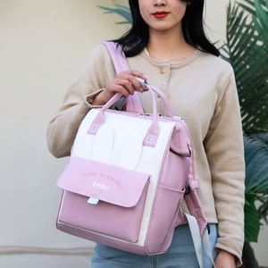 Lovely Cartoon Bunny Shaped <b>Backpack</b> Mommy Lightweight Baby Diaper Storage Bag - Product Image 4