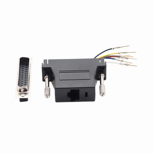 Adaptateur modulaire KAICAP K-GC258MF DB25 mâle vers RJ45 femelle, neuf, noir, marque DC - Product Image 4
