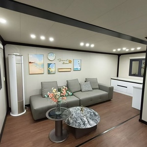 20ft 30ft 40ft prefabbricato pieghevole soggiorno Mini cabina prefabbricata contenitore espandibile casa con 2 camere da letto pronto per <span class=keywords><strong>la</strong></span> spedizione - Product Image 6