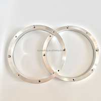 Bezel en alliage d'aluminium 6061 usiné CNC sur mesure et anodisé pour accessoires audio