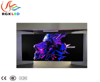 Pantalla de matriz LED de 55 pulgadas, pantalla de visualización a todo color, capaz de mostrar contenido en pantalla dividida