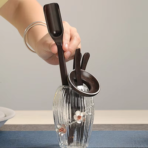 Tetera de Vidrio Transparente Resistente al Calor al por Mayor con Filtro, Juego de Café y Té, Tetera de Riego Automático, Ecológica y de Grado Alimenticio - Product Image 4