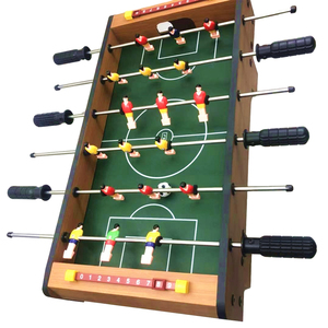 Mini tables de football en bois jeu de football table de football jeu de société - Product Image 3