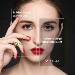 รอบ Lit <span class=keywords><strong>กระจก</strong></span> Foggy <span class=keywords><strong>กระจก</strong></span>ห้องน้ำกระจกยาวที่มีไฟ Led - Product Image 5