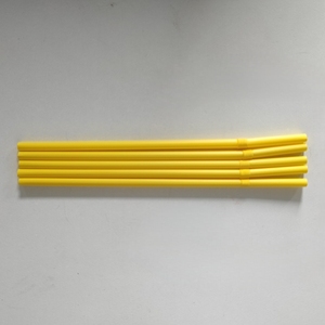 Cá nhân bọc compostable dùng một lần ống hút PLA ống hút màu xanh đậm tùy chỉnh uốn cong rơm cho nước trái cây - Product Image 2