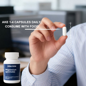 Cápsulas de Glicinato de <span class=keywords><strong>Magnesio</strong></span> de Grado Alimenticio de Suministro Privado, Sabor Personalizado, <span class=keywords><strong>Dosis</strong></span> de 2-10 ml para Apoyar la Salud del Corazón y el Músculo Cardíaco - Product Image 4