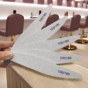 ตะไบเล็บลายม้าลายแบบสั่งทำสำหรับเล็บธรรมชาติ80/100/120/150/180/240 - Product Image 6