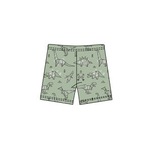 SS0786, short personnalisé pour petit garçon, boutique, imprimé dinosaure vert, vente en gros, ensemble de vêtements pour enfant en bas âge, garçon - Product Image 1
