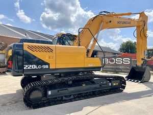 Excavadora de Hyundai 220LC-9S usada original de Corea Robex Hyundai 220 con motor central y componentes del motor excavadoras a la venta - Product Image 5