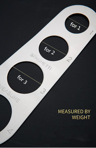 Mì ống mì <span class=keywords><strong>spaghetti</strong></span> thép không gỉ công cụ đo lường nhà bếp đo muỗng Cai Trị - Product Image 5