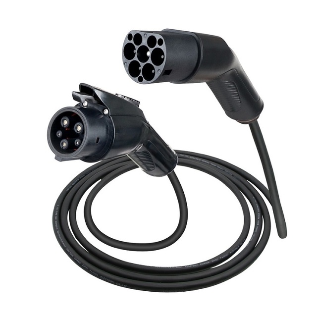 New Isigma Electric Vehicle EV Charger 7KW 32A 3-Phase 62196 to J1772 Type 1/2/GBT Adapter Cable