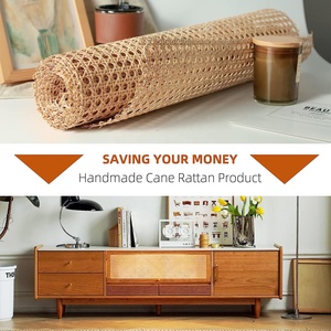 1/2 Natuurlijke Rotin Cane Peel Rattan Webbing Grondstof Weefsel Rattan Rol voor Rattan Opbergdoos - Product Image 4