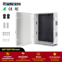 Boîtier de jonction électrique IP67 en plastique ABS, boîtier électrique ventilé en plastique pour la protection électrique