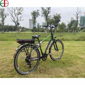 <span class=keywords><strong>V</strong></span>élo électrique <span class=keywords><strong>EB</strong></span> 250W neuf avec cadre en alliage d'aluminium, moteur à moyeu arrière, batterie au lithium, porte-bagages arrière - Product Image 5