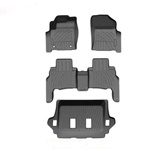 Kqd - Juego Completo de Alfombrillas Impermeables de TPE para Auto, Delanteras y Traseras, para Toyota Innova 2017 en Adelante - Product Image 1