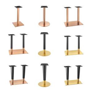 Pata de Base de hierro fundido Industrial de acero resistente, muebles de escritorio, marco de pies para oficina, café, comedor, patas de mesa de <span class=keywords><strong>Metal</strong></span> - Product Image 3
