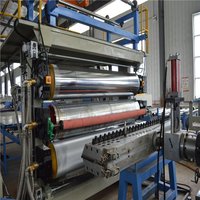 Extrudeuse en plastique de machine de presse de formage sous vide d'ANIMAL FAMILIER utilisée par coût bas pour le traitement de profil d'emballage de lait de PS ABS PP PE TPU