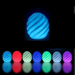 Alla moda colorato fantastico lancio giocoleria danza del ventre Led Poi Ball da esterno morbido PVC luce Led palla giocoleria - Product Image 2